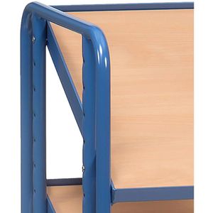 Produktbild für Eurokastenwagen Fetra 2381, mit Holzböden