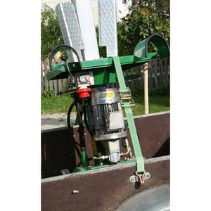 Produktbild für Spanngurt Kerbl 37130, grün, mit Haken &amp; Ratsche