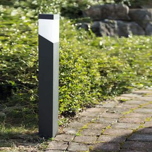 Produktbild für Wegeleuchte Heitronic Madeleine, grau, mit 230 V Netzstrom