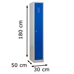 Produktbild für Spind G-Office WRC/1.1830, blau