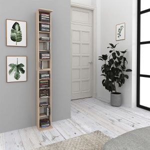 Produktbild für CD-Regal Vicco Jukebox, sonoma eiche