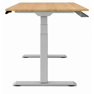 Produktbild für Schreibtisch Kerkmann Move 1 stable, eiche hell / silber