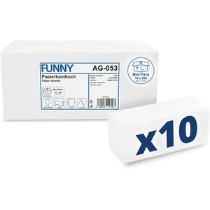 Papierhandtücher Funny AG-053, 2-lagig