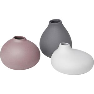Produktbild für Vase Blomus 65973 NONA, Porzellan, 3er Set