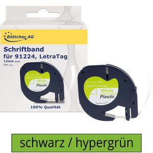 Schriftband Böttcher-AG für Dymo 91224, LetraTag