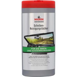 Produktbild für Reinigungstücher Nigrin 687747, Scheibenreinigung, feucht