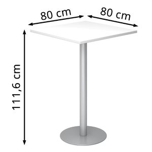 Produktbild für Stehtisch Hammerbacher STH88, weiß