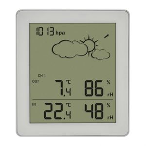 Produktbild für Wetterstation TFA 35.1168.02 CLEAR, Funk, digital