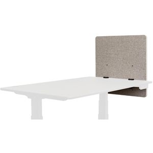 Produktbild für Tischtrennwand Luxor RCLM-SP-MG, grau