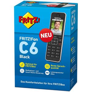 Produktbild für Mobilteil AVM FRITZ!Fon C6 Black DECT