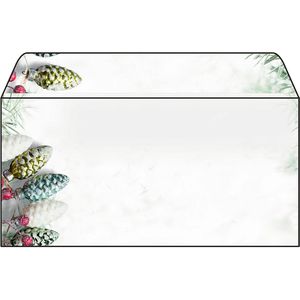 Weihnachtsumschläge Sigel DU177, DIN lang