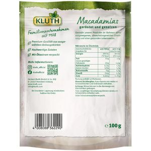 Produktbild für Macadamianüsse Kluth ganze Nüsse