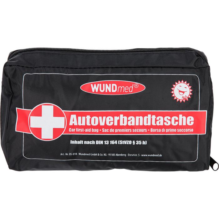 WUNDmed Erste-Hilfe-Tasche, DIN 13164, wasserabweisend, Auto – Böttcher AG
