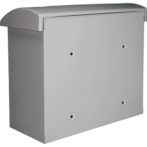 Produktbild für Briefkasten Burg-Wächter Olymp 916 Si, silber, aus Stahl