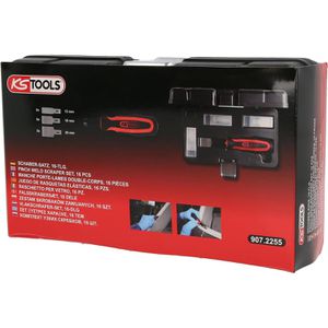 Produktbild für Farbschaber KS-Tools 907.2255 Evolution, 16-teilig