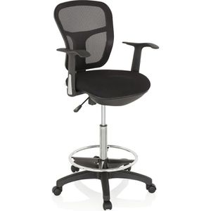 Arbeitsstuhl hJh-OFFICE Top Work 108, schwarz