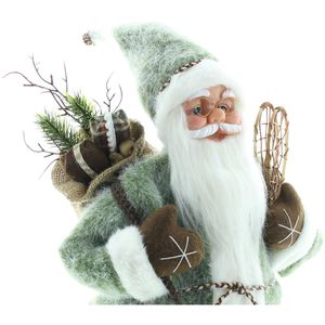 Produktbild für Weihnachtsfigur Frank-Flechtwaren 779812, Santa Schneeschuhe