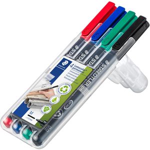 Produktbild für Permanentmarker Staedtler Lumocolor 317 WP4