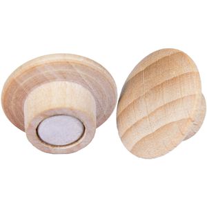 Produktbild für Magnete Legamaster WOODEN 7-181725, Holz, braun