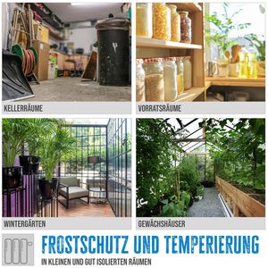 Produktbild für Konvektorheizung Güde Frostwächter GFW 520, weiß