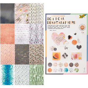 Produktbild für Motivpapier Folia 11849 Hotfoil III Designpapier, A4
