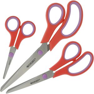 Produktbild für Büroschere Westcott Easy Grip, N-9003100, mit Softgrip
