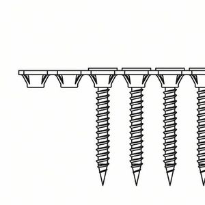 Produktbild für Schnellbauschrauben Bosch 2608000547, S-G, 3,9x25mm