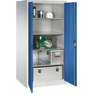 Produktbild für Werkzeugschrank CP-Möbel 8924-00, aus Metall, grau / blau