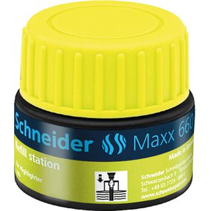 Produktbild für Nachfülltusche Schneider Maxx 660, gelb