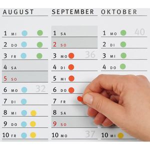 Produktbild für Markierungspunkte Herma 1833, dunkelblau