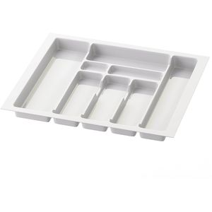 Produktbild für Besteckkasten Sossai Divio, weiß, aus Kunststoff