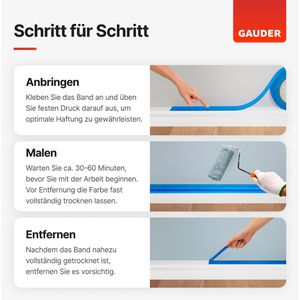 Produktbild für Kreppband Gauder Malerkrepp, Universal