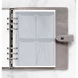 Produktbild für Visitenkartenhüllen Filofax 343616, A5