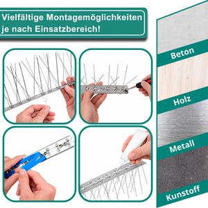 Produktbild für Vogelabwehr PRIOstahl Taubenspikes, 10 Meter