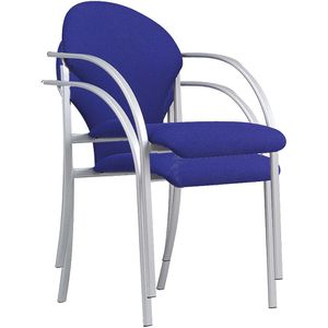 Produktbild für Besucherstuhl Nowy-Styl Visa Alu, stapelbar