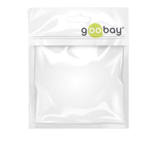 Produktbild für Netzkabel Goobay 97350, 2-polig, 2 m, schwarz
