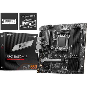 Produktbild für Mainboard MSI PRO B650M-P DDR5, 7E27-001R