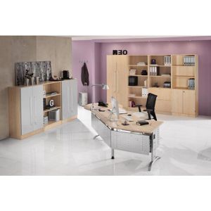 Produktbild für Kombischrank Hammerbacher H-Serie, ahorn