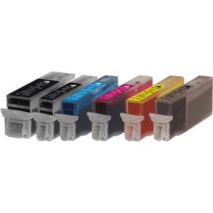 Produktbild für Tinte Böttcher-AG für Canon PGI-550PGBK XL + CLI-551 XL