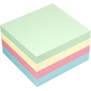 Produktbild für Haftnotizen UPM Notes Würfel, 5820-98PG, pastell