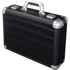 Produktbild für Aktenkoffer Alumaxx 45164 Venture, schwarz, mit Laptopfach
