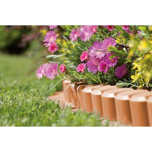 Produktbild für Rasenkante Prosperplast IPAL6,terrakotta,UV-beständig,flexibel