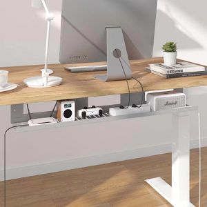 Produktbild für Kabelwanne FlexiSpot CMP051LW, weiß