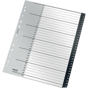 Produktbild für Register Leitz 1218-00-00 recycle, A4 Überbreite