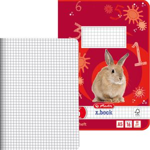 Produktbild für Schulheft Herlitz 3320504 x-book, ab 2. Klasse, A5