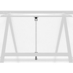 Produktbild für Gewächshaus vidaXL 4005831, 2,86 m² Fläche