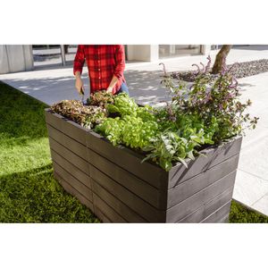 Produktbild für Hochbeet Garantia Ergo Quadro 2L 75 Wood