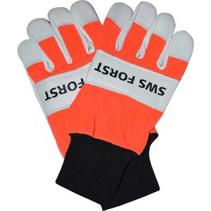 Arbeitshandschuhe Montagehandschuhe Handschuhe Ziegenleder weiß/orange PRO 