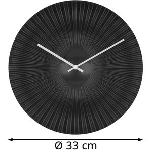 Produktbild für Wanduhr TFA 60.3031.01 Design, Kunststoff, analog, Quarzuhr