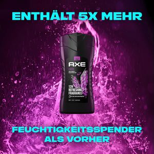 Axe Duschgel Excite 3in1, Männer, Crisp Coconut & Black Pepper
